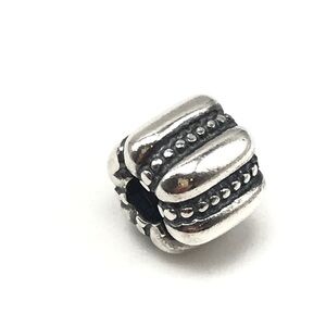 Pandora Dots & Ridges Clip Charm